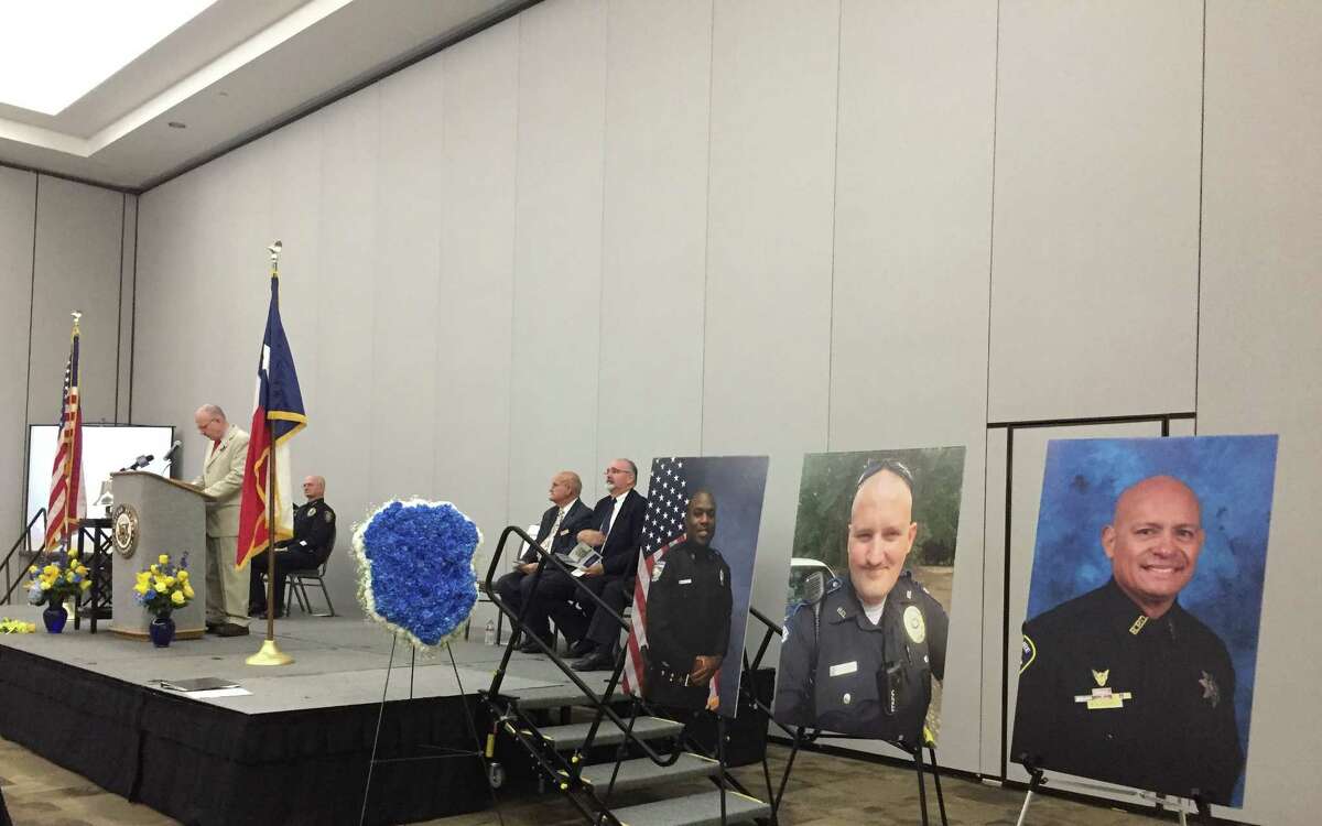 The Third Annual North Houston Police Memorial was held at the Humble Civic center to honor the 2016 fallen Peace Officers in Texas.