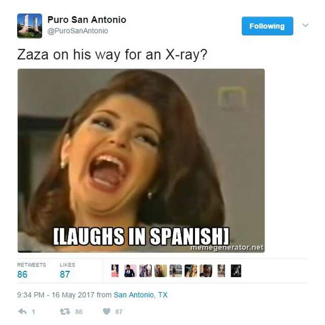 Spurs Fans Relish Zaza Pachulia S Injury With Brujeria Memes Lament Game 2 Score Expressnews Com