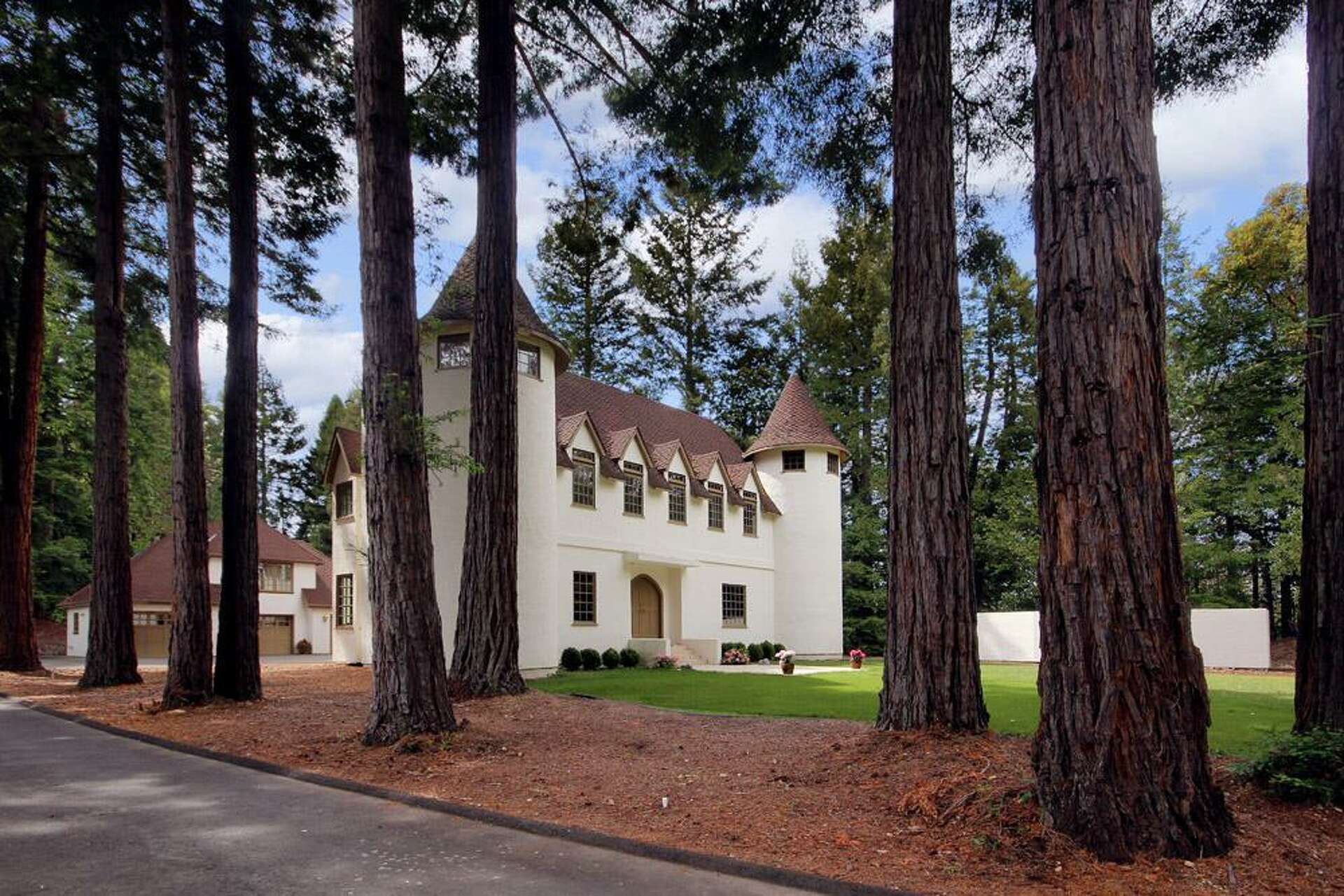 This $1.79-million castle in the Santa Cruz mountains has a