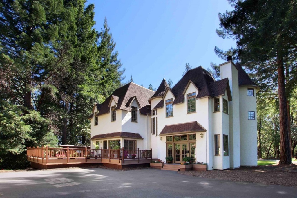 This 1.79 million castle in the Santa Cruz mountains has a secret