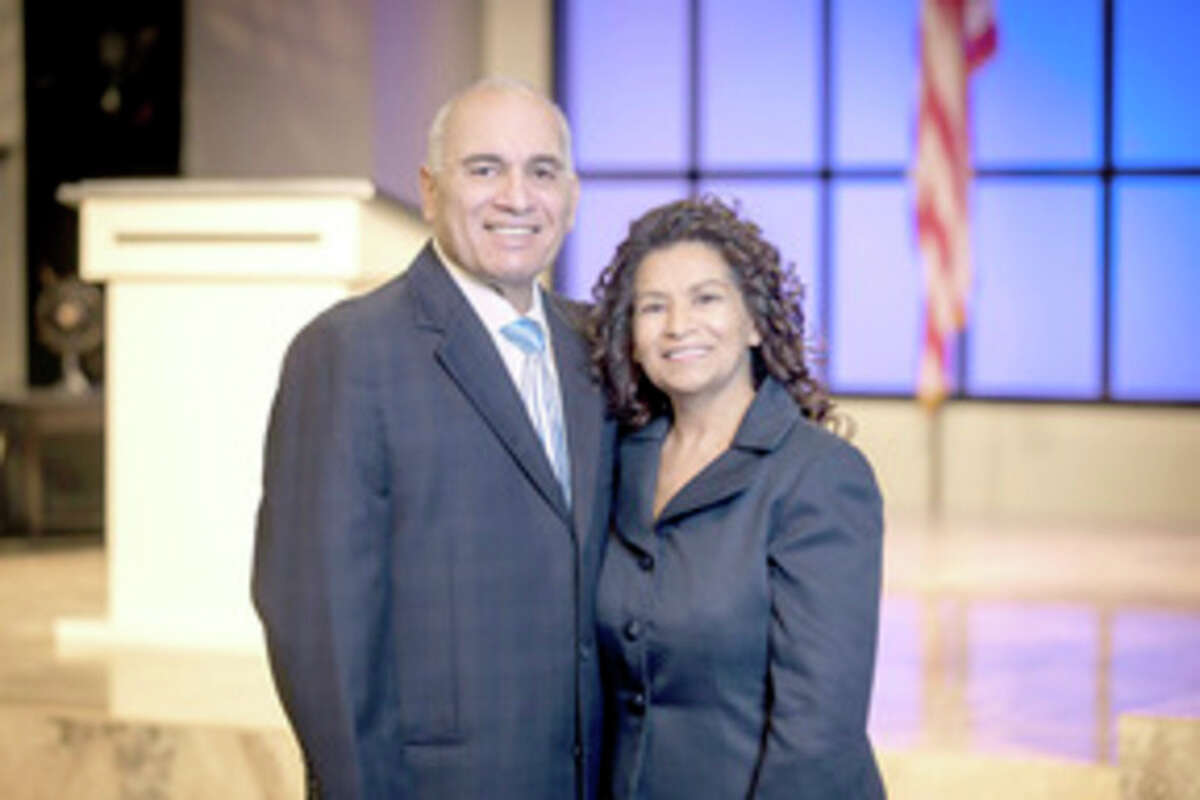 Photo provided Through speech language therapy, and with help from his wife, Inez, Ron Garcia was able to return to doing what he loves as a preacher and minister after suffering from a stroke.