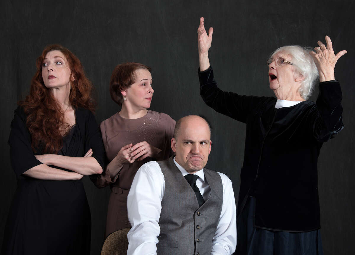 Theater Voices will present a staged reading of Noel Coward's comic classic, "Blithe Spirit," directed by Krysta Dennis. Steamer No. 10 Theater in Albany this weekend. Admission is free.