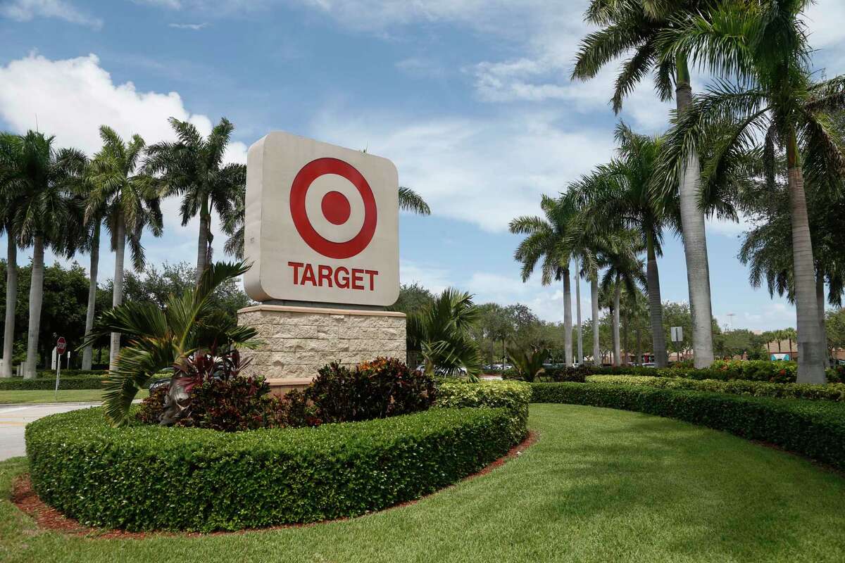This Wednesday, Aug. 17, 2016, photo, shows the entrance for a Target store, in North Miami Beach, Fla. Target Corp. reports earnings, Wednesday, May 17, 2017. (AP Photo/Wilfredo Lee)
