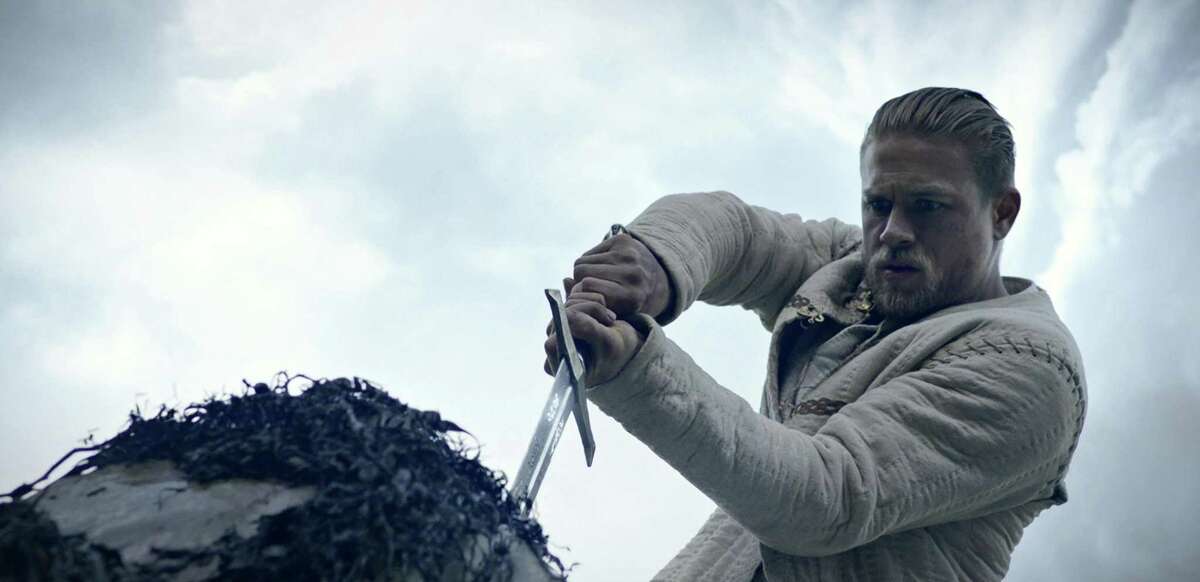 Charlie Hunnam in a scene from “King Arthur: Legend of the Sword.”