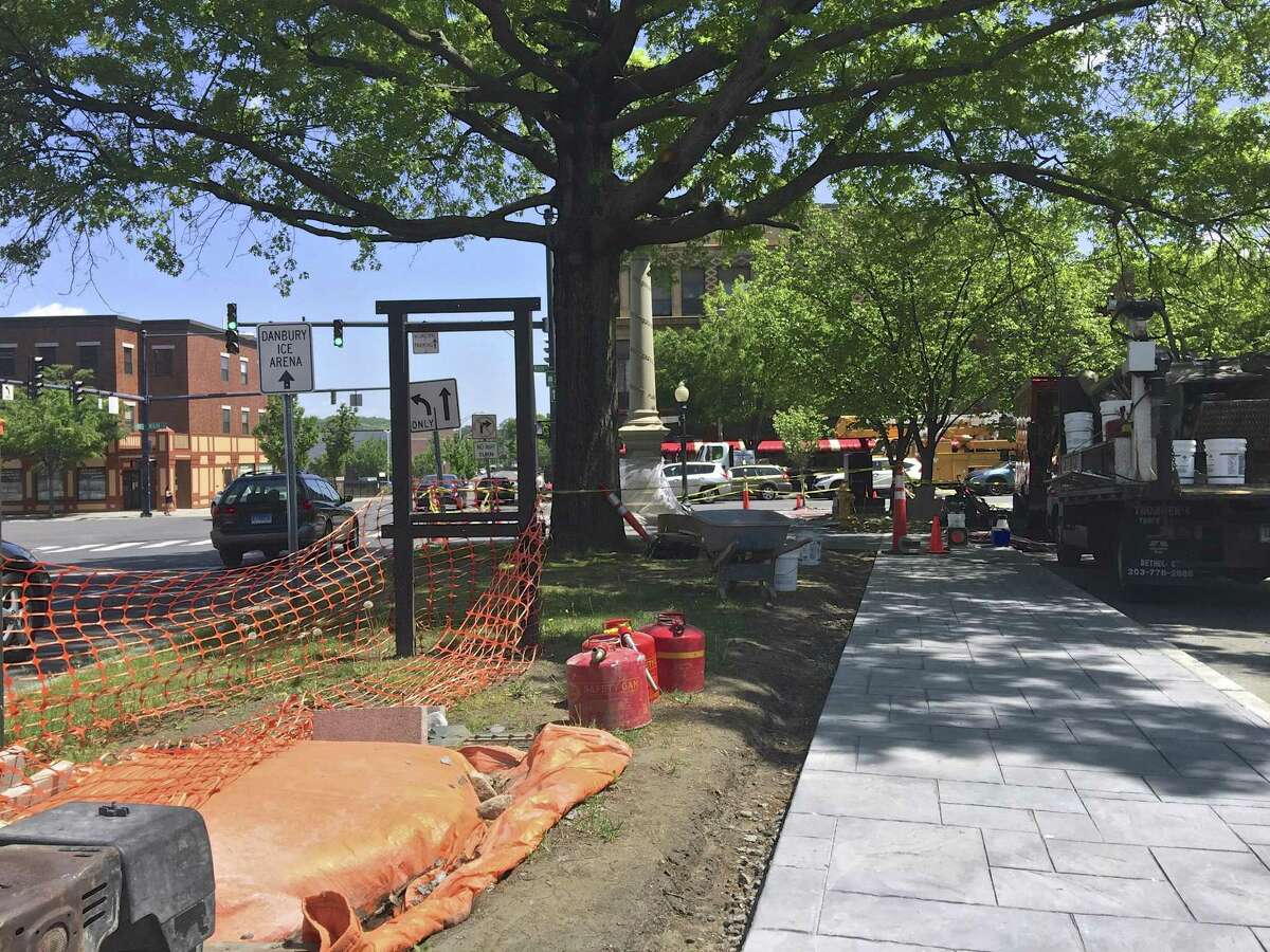 Downtown Danbury parks and memorials taking shape
