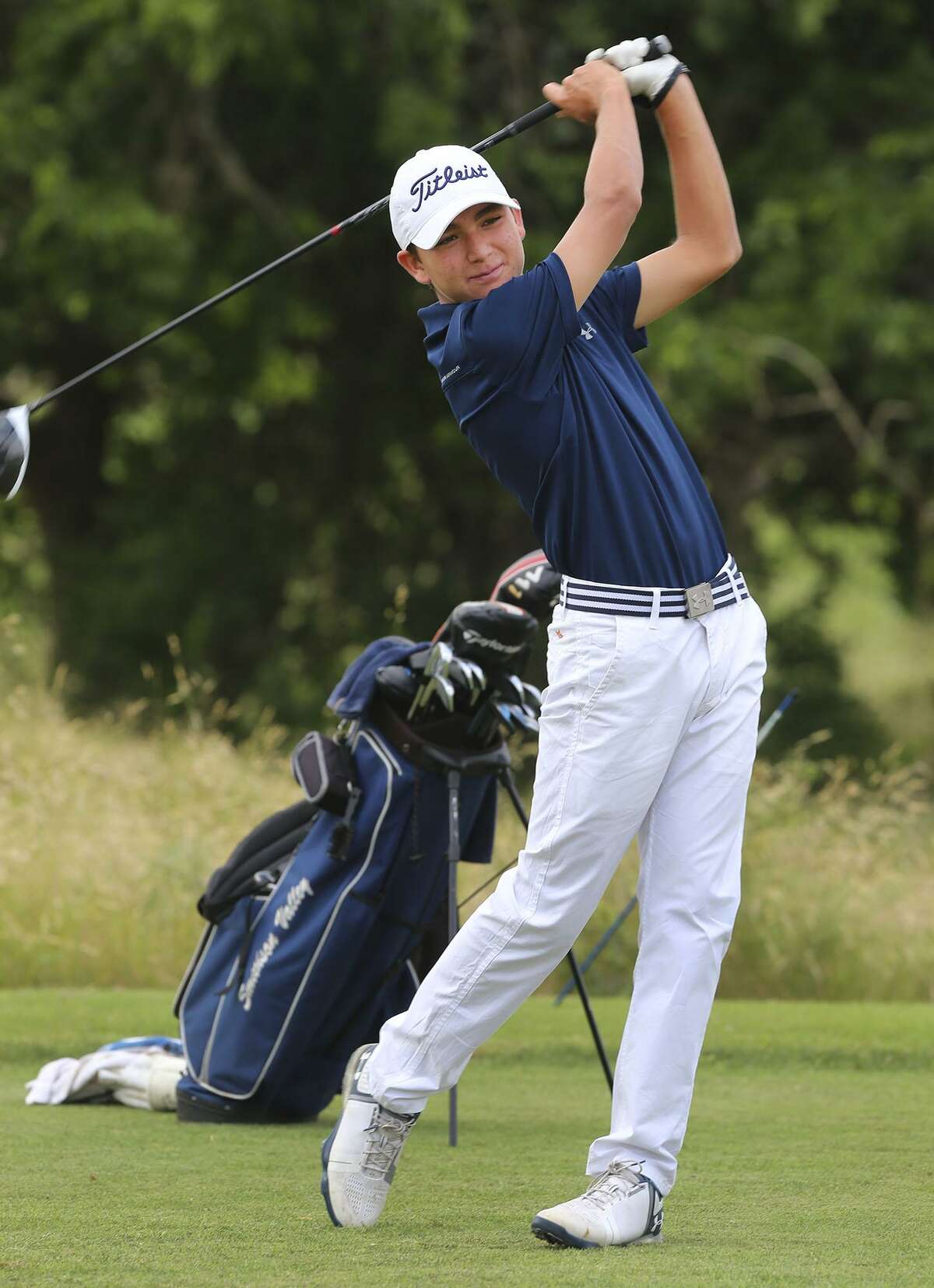 Sharp-looking Smithson Valley boys making state golf debut