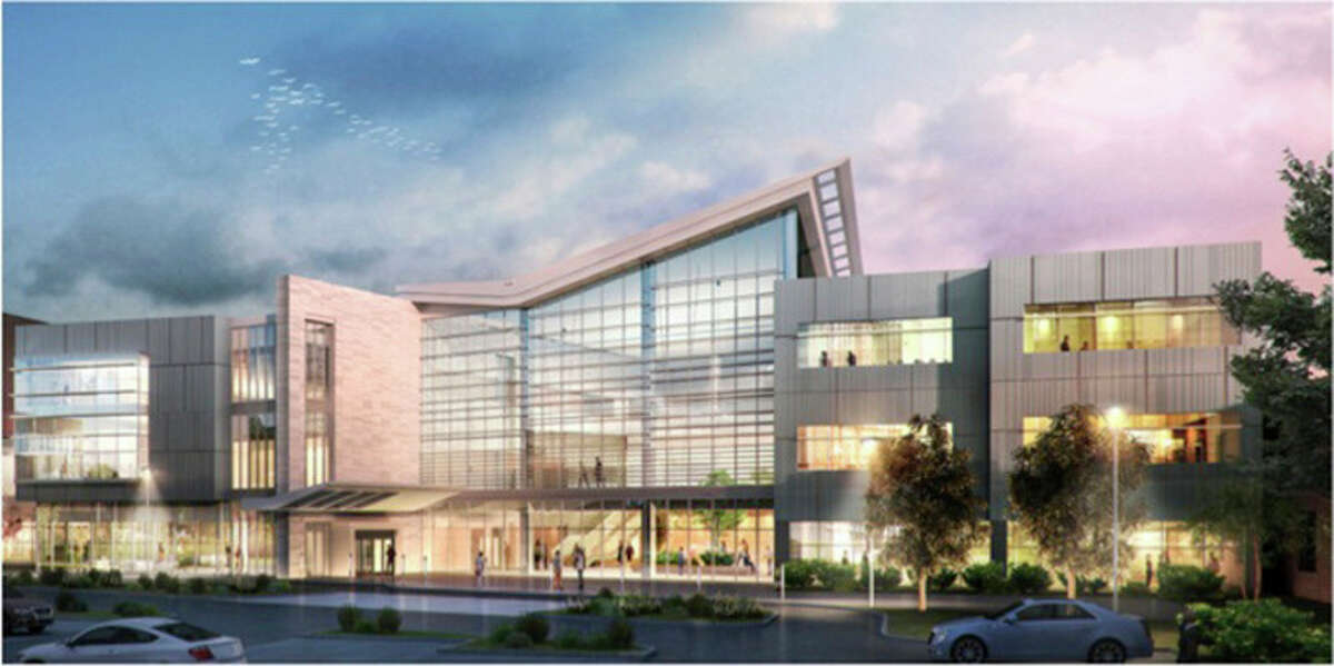 This rendering shows MidMichigan Health's proposed $57 million cardiovascular center.