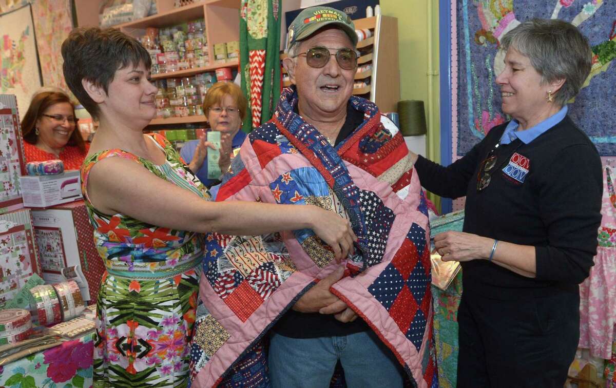 A heartfelt finale for Norwalk’s Quilts of Valor ceremony