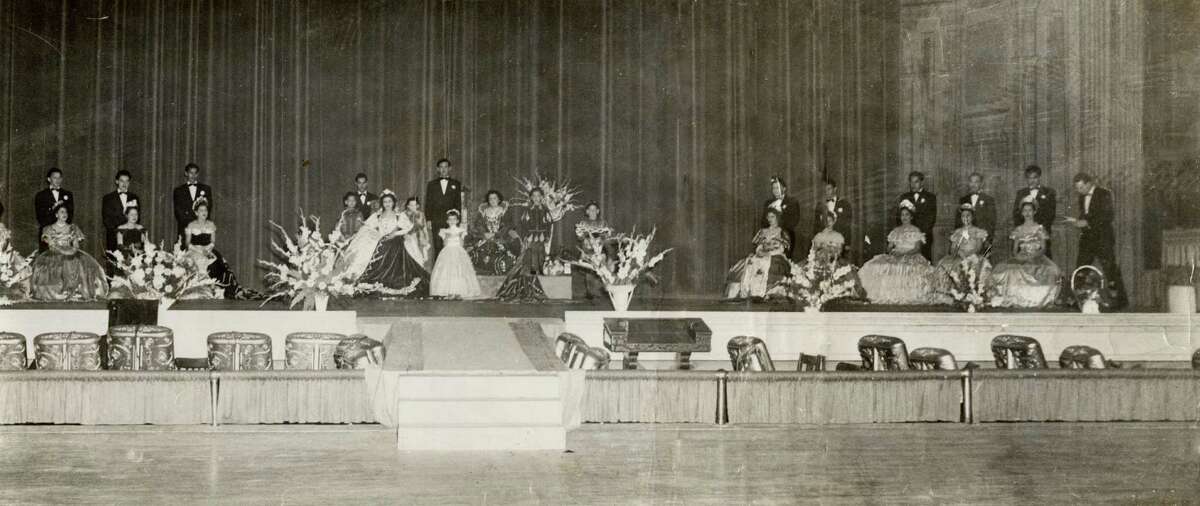 A San Antonio coronation event in the late 1940's.