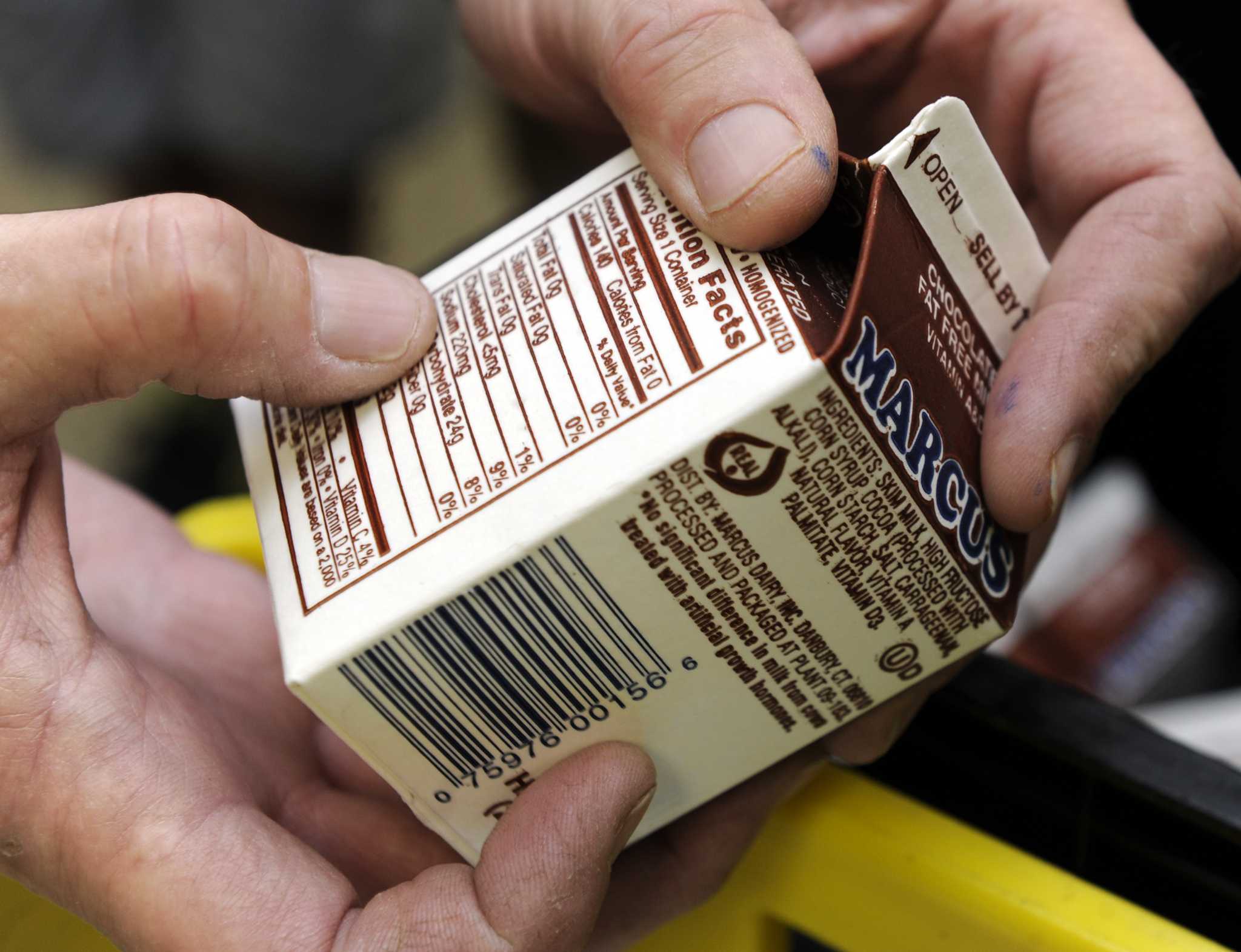 Check nutrition labels for informed shopping