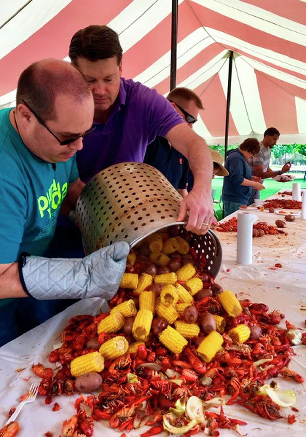 Church offers Southern hospitality with Crawfish Boil