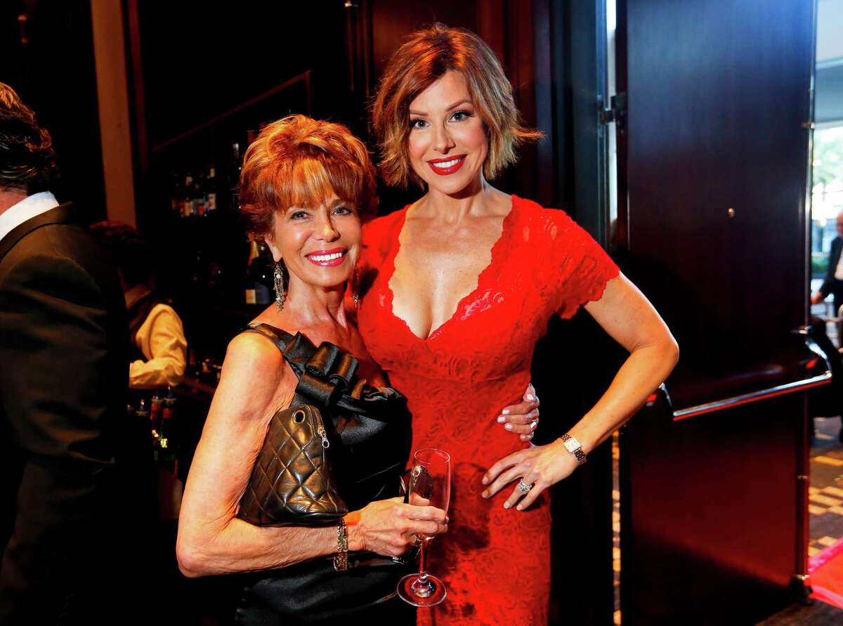Audrey Tall and Dominique Sachse during Virtuosi of Houston's "Celebrating the United Kingdom" gala concert and dinner on Saturday, May 13, 2017, in Houston. (Annie Mulligan / Freelance)