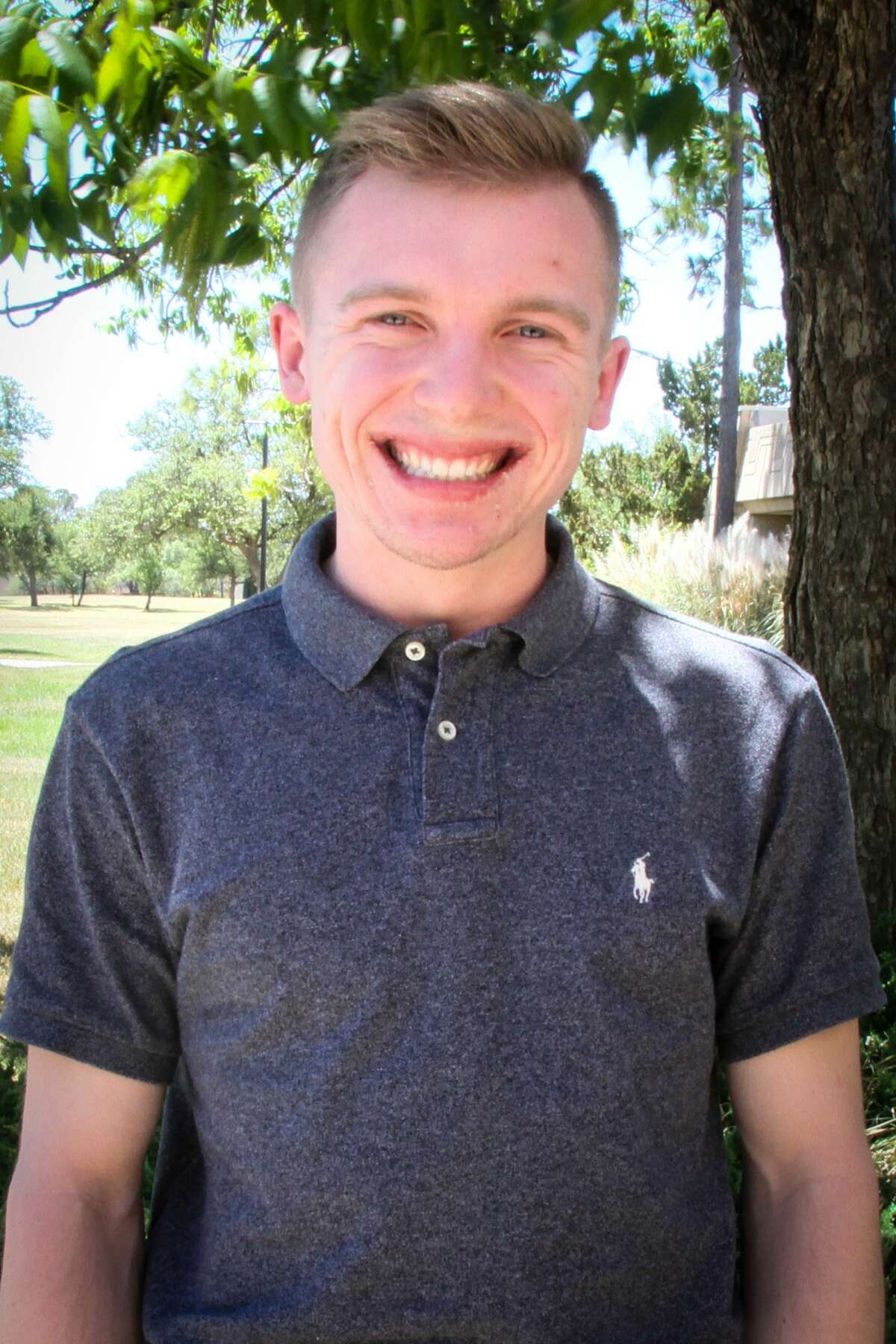 Midland Christian School graduate Ryan Adams, 19, wants “to promote change in the world.”  