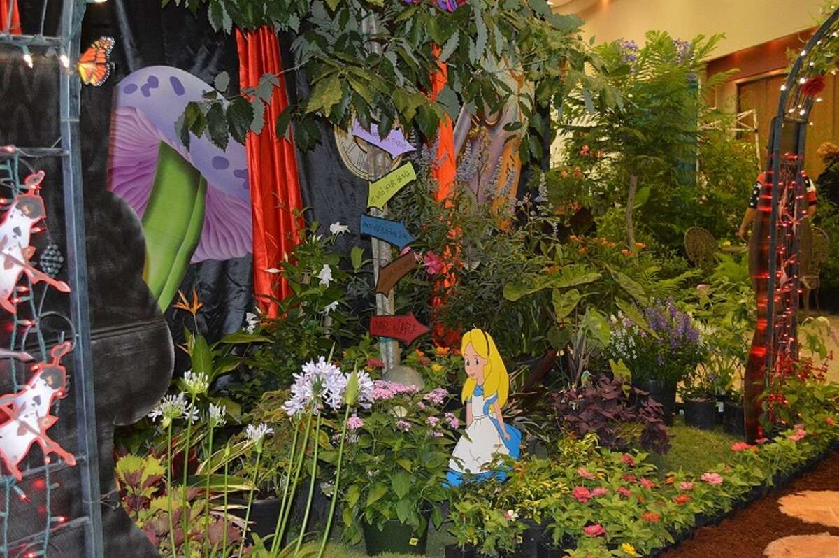The 20th annual Festival of Flowers Event takes place May 27 at the San Antonio Shrine Auditorium, and the theme this year is rain gardens. Pictured is a display from a previous festival.