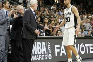 Spurs' Popovich addresses possible Ginobili retirement, Leonard injury in season-ending interview