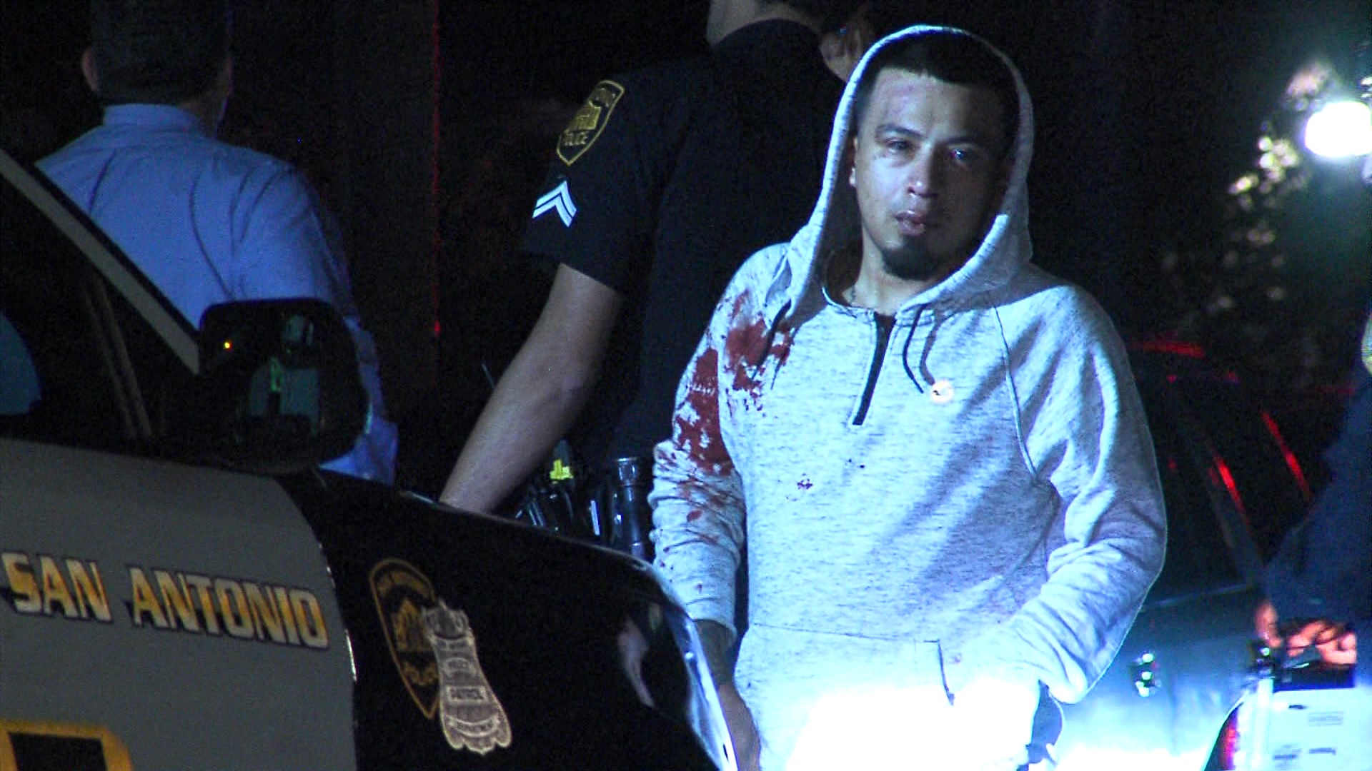 SAPD: Man barbecuing in West Side yard grazed by stray bullet in ...