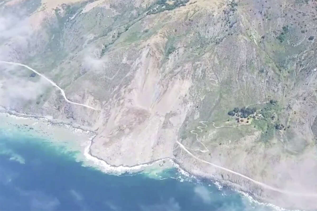 Big Sur hit again as huge landslide covers Highway 1