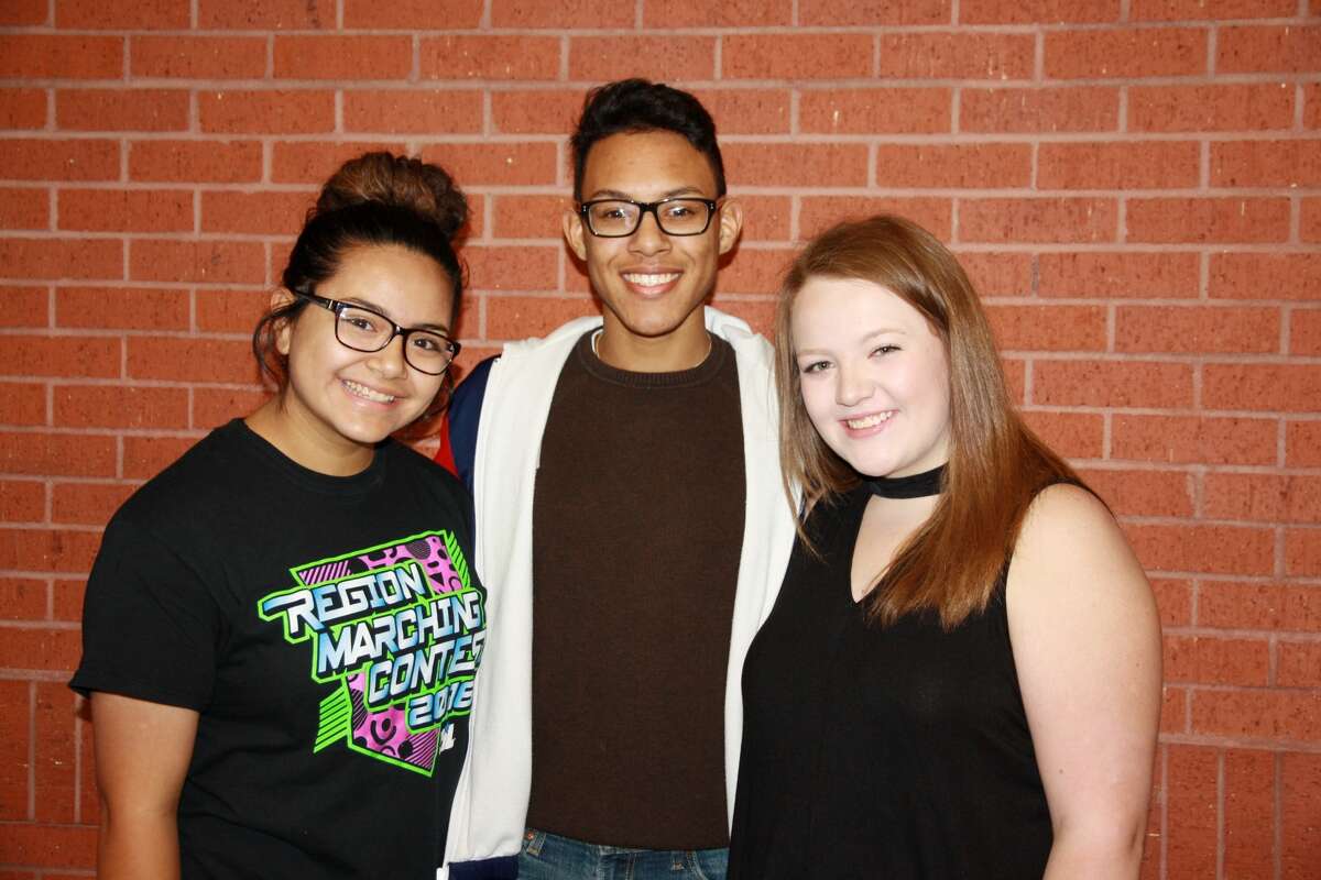 Trini Perez, Eliah Ybarra and Sawyer Tirey have been selected to serve as color guard captains for the 2017-2018 Plainview High School “Powerhouse of the Plains” marching band.
