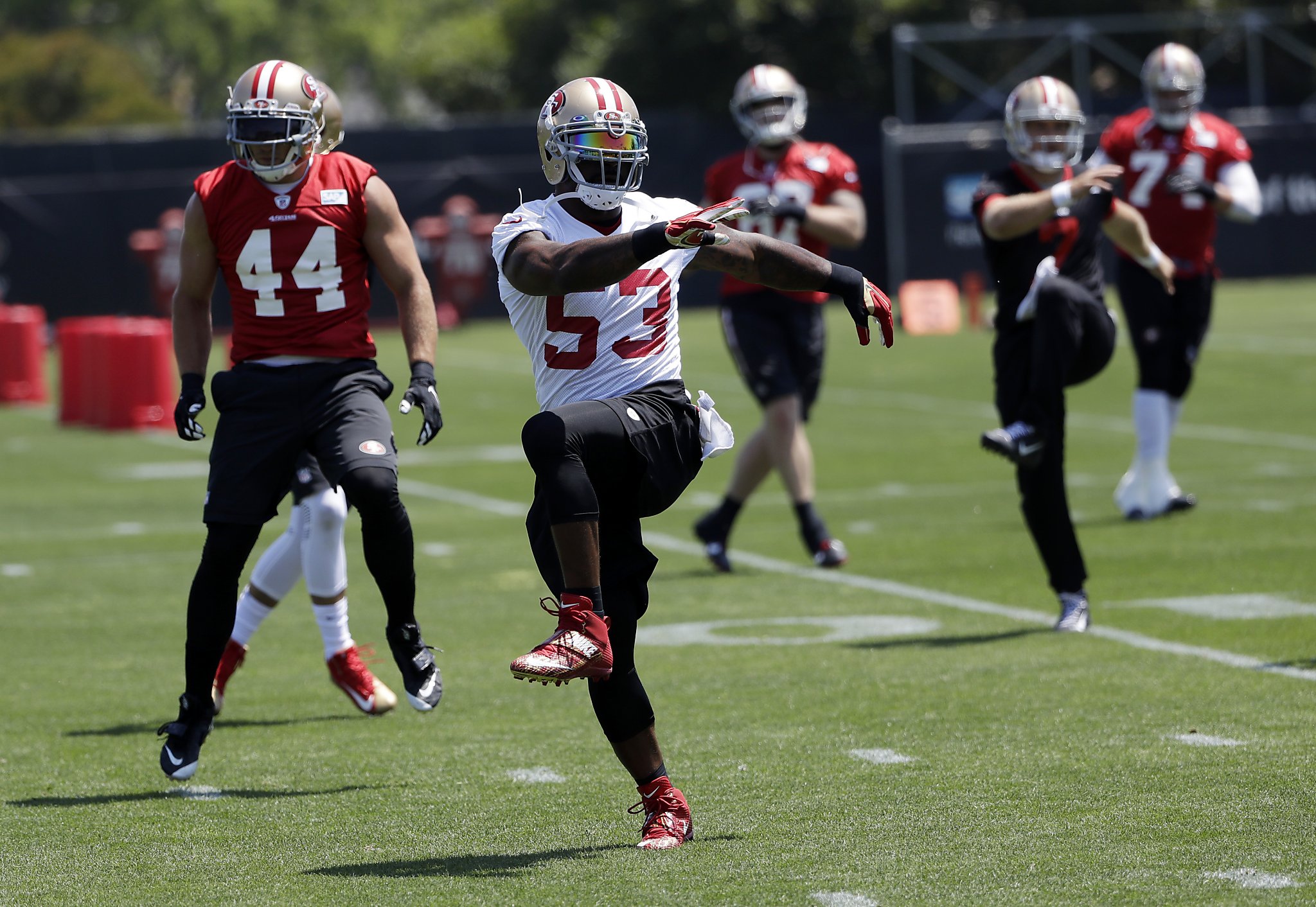 49ers' NaVorro Bowman on competition: 'I won't be on the sideline'