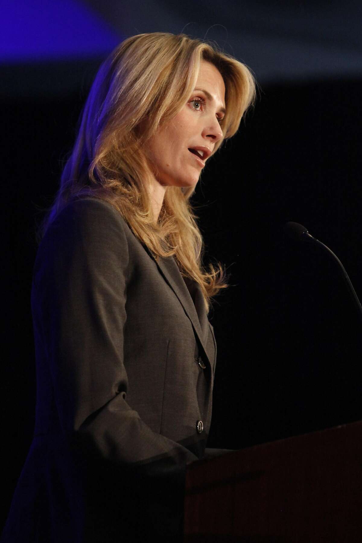 She used to be a registered Republican Siebel Newsom grew up in a politically conservative family, and was a registered Republican until 2008. "I grew up in a household that really revered Reagan," Siebel Newsom told POLITICO. "I think my father's issue was predominantly a fiscally conservative point of view." She added that even though her father is a conservative, he did not vote for Donald Trump in 2016.