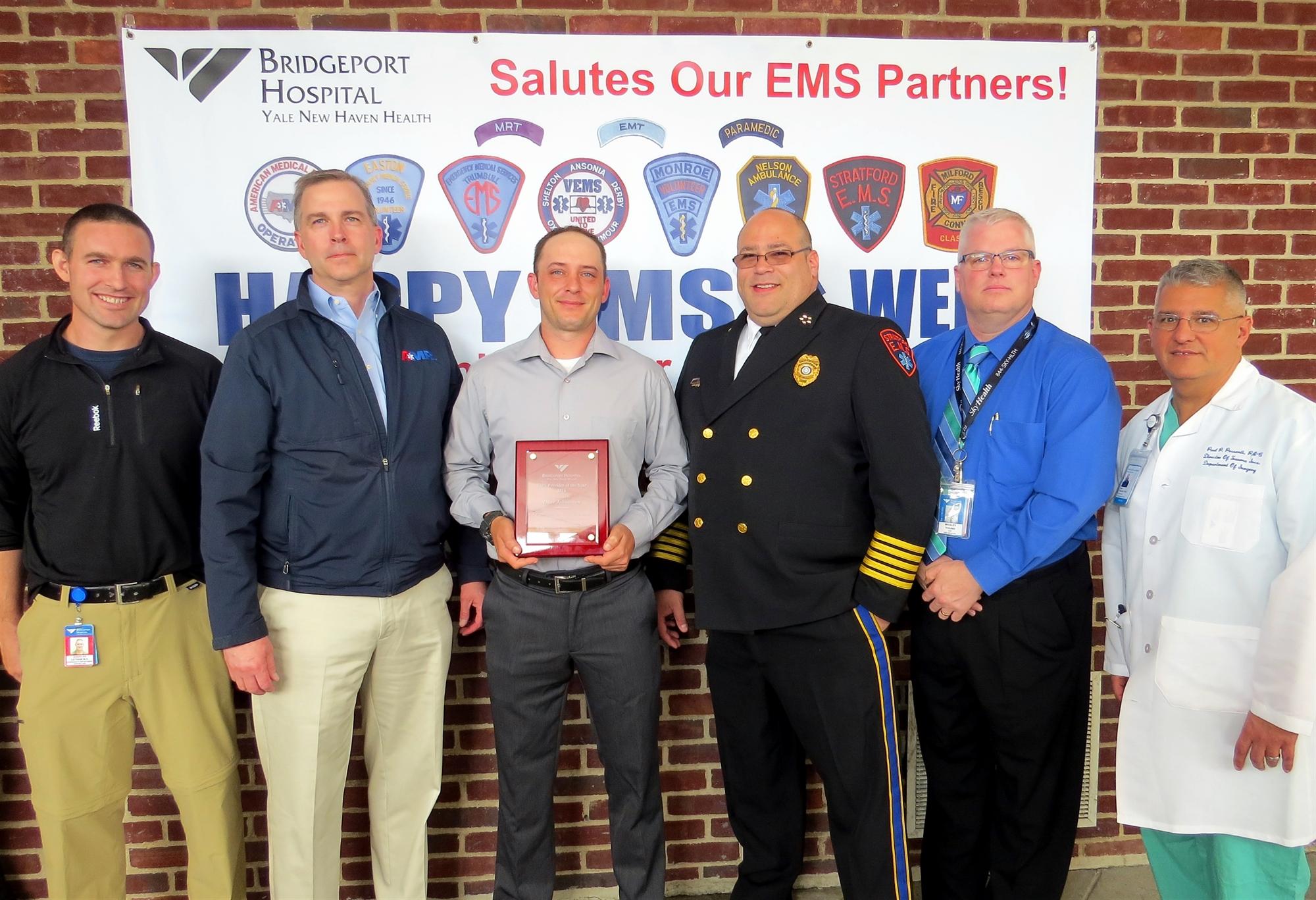 Bridgeport Hospital honors EMS Provider of the Year