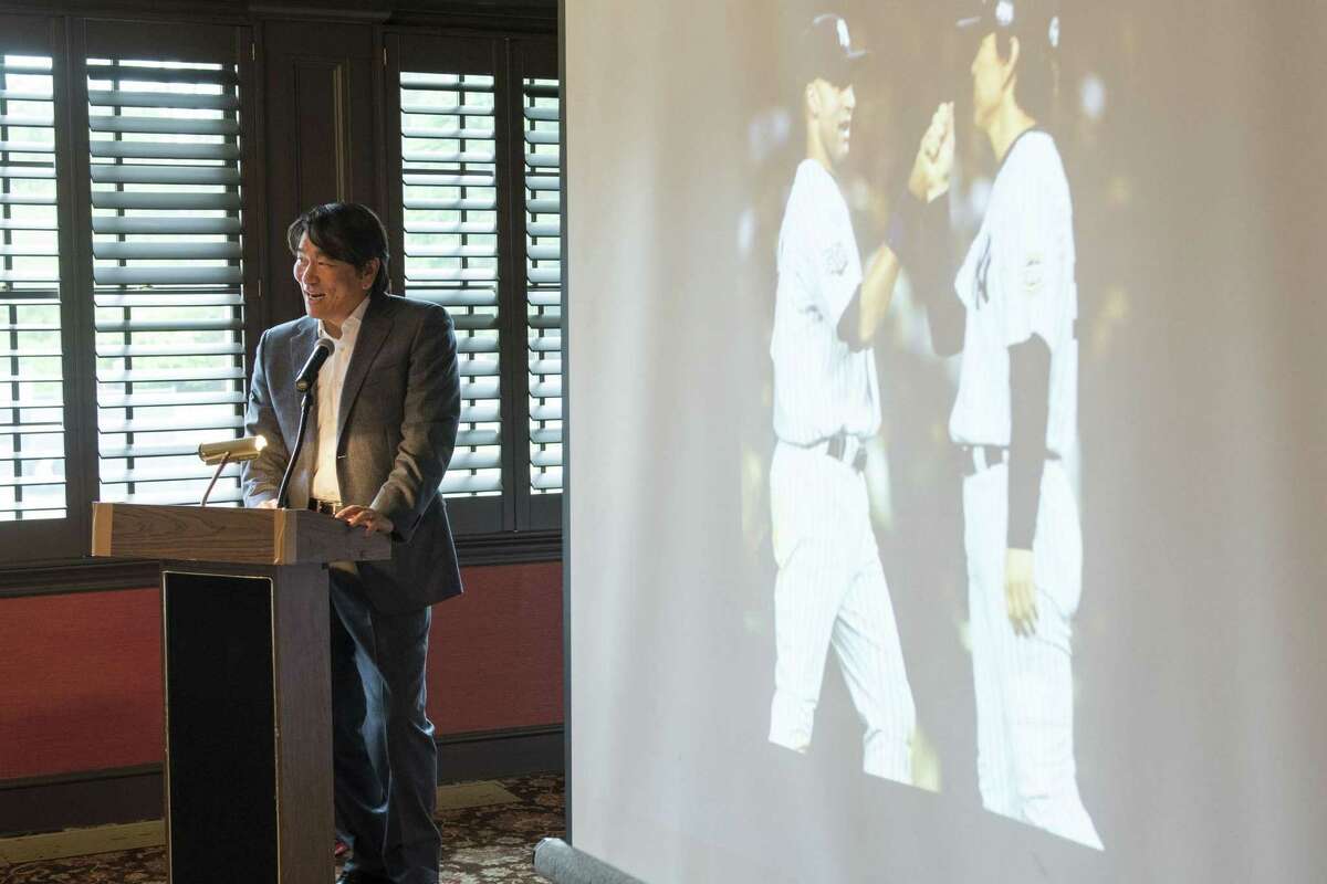 松井秀喜 Hideki Matsui Yankee Stadium New York April 2004