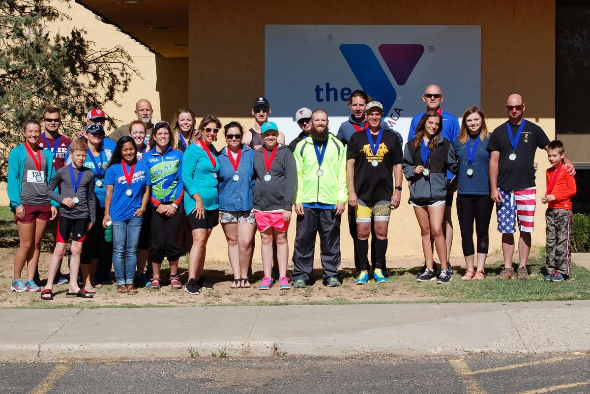 Plainview YMCA holds Armed Forces Day Triathlon