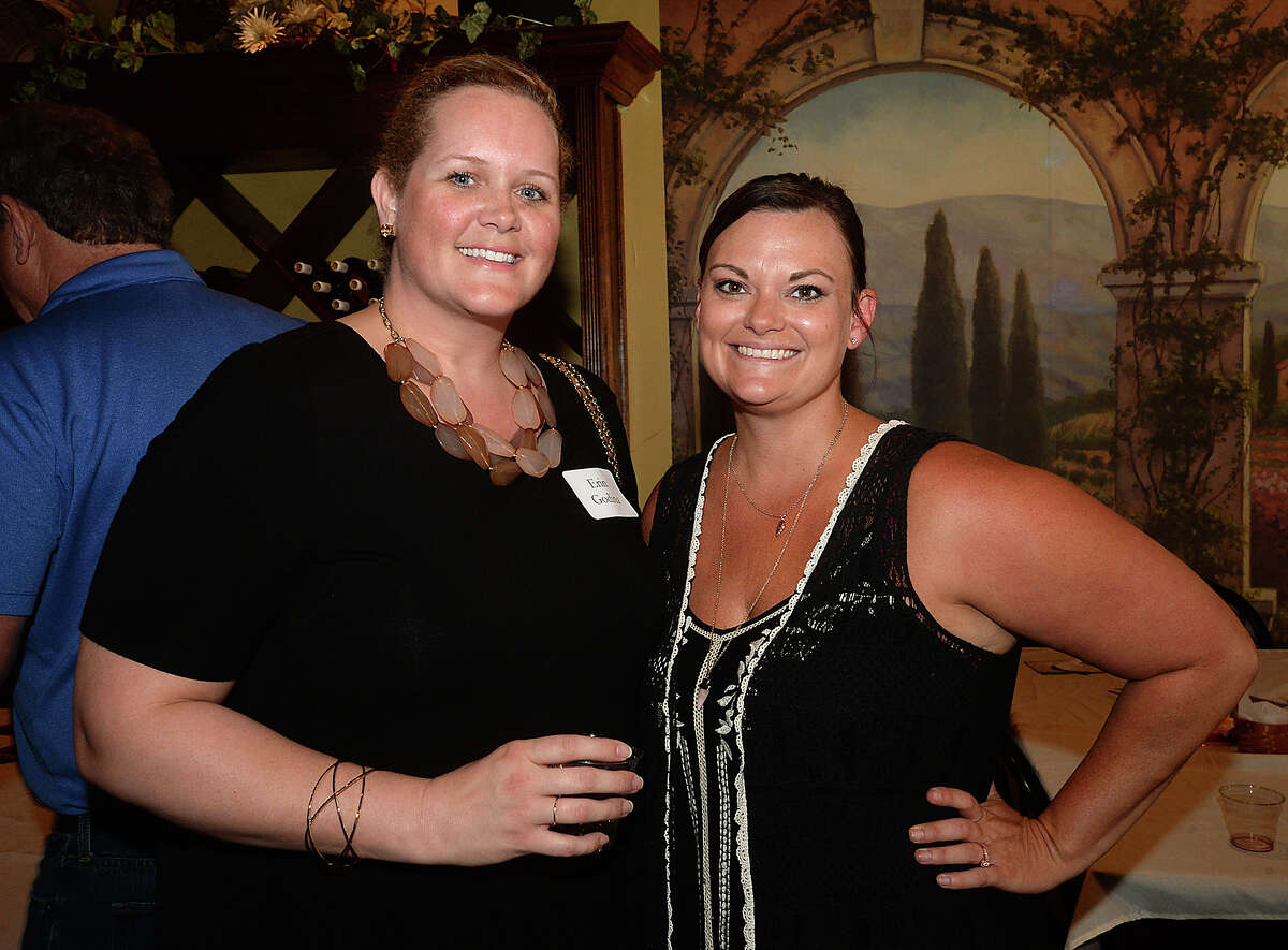 Erin Godina and Casey Lourde were at the Celebrating Women in Business mixer at Cotton Creek Winery Wednesday. The get-together offered area business women the opportunity to meet with one another and network. Photo taken Wednesday, May 24, 2017 Kim Brent/The Enterprise