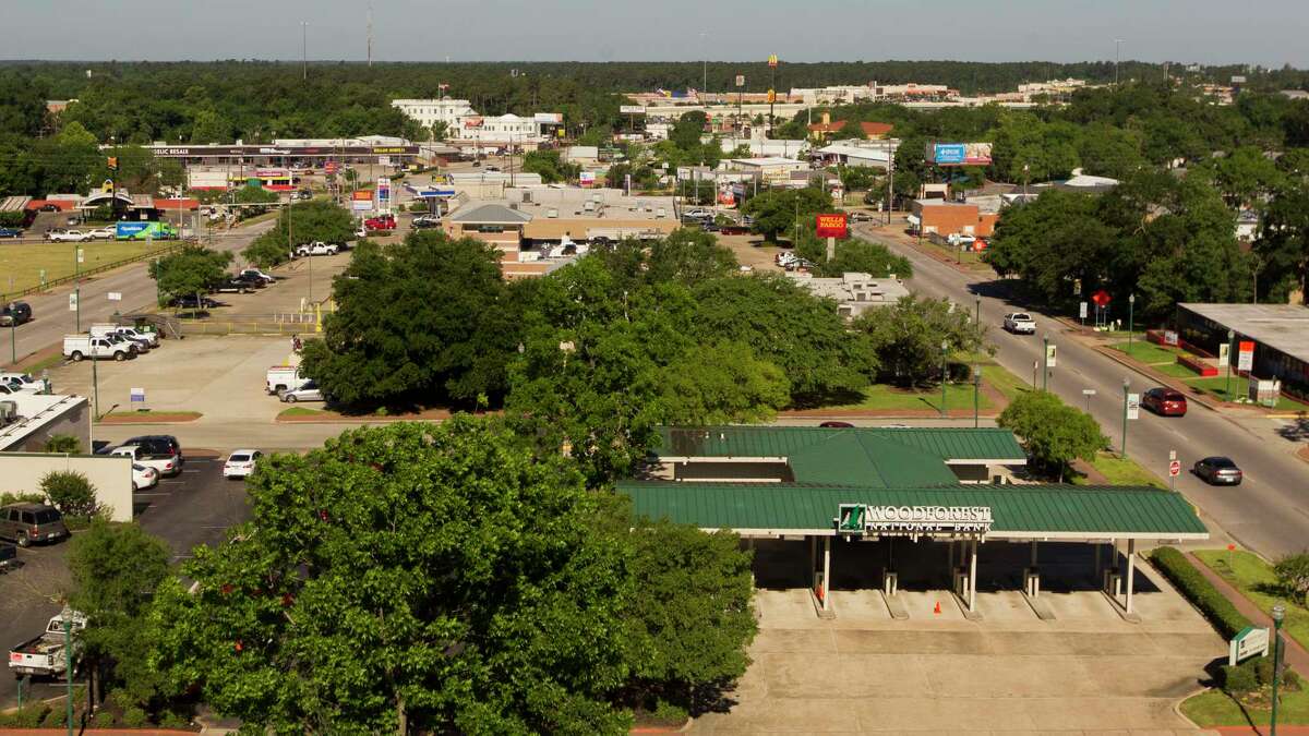 The city of Conroe is seen from the vantage point of Conroe Tower, Thursday, May, 25, 2017, in Conroe.