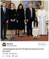 Omen Kid Makes Trump Pope Portrait Even Creepier Sfchronicle Com