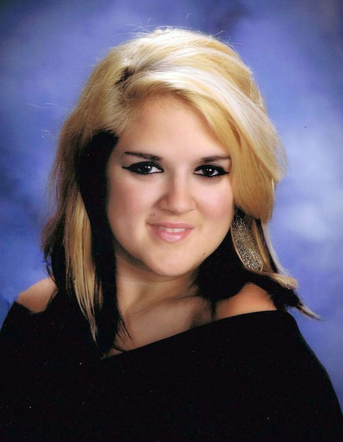 Danielle Jacobson's senior high school photo.