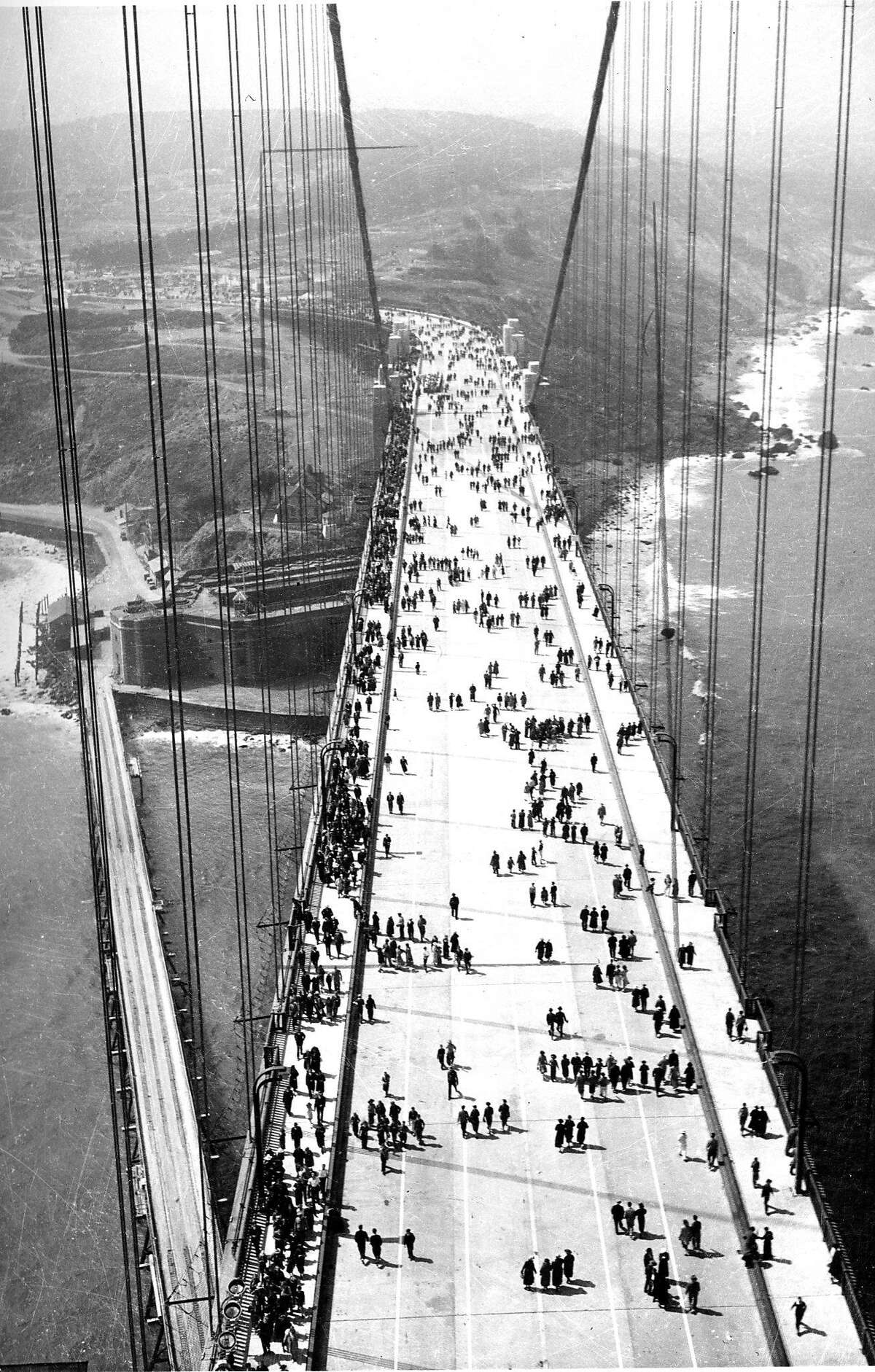 Golden Gate Bridge at 80: See photos from landmark’s 1937 debut