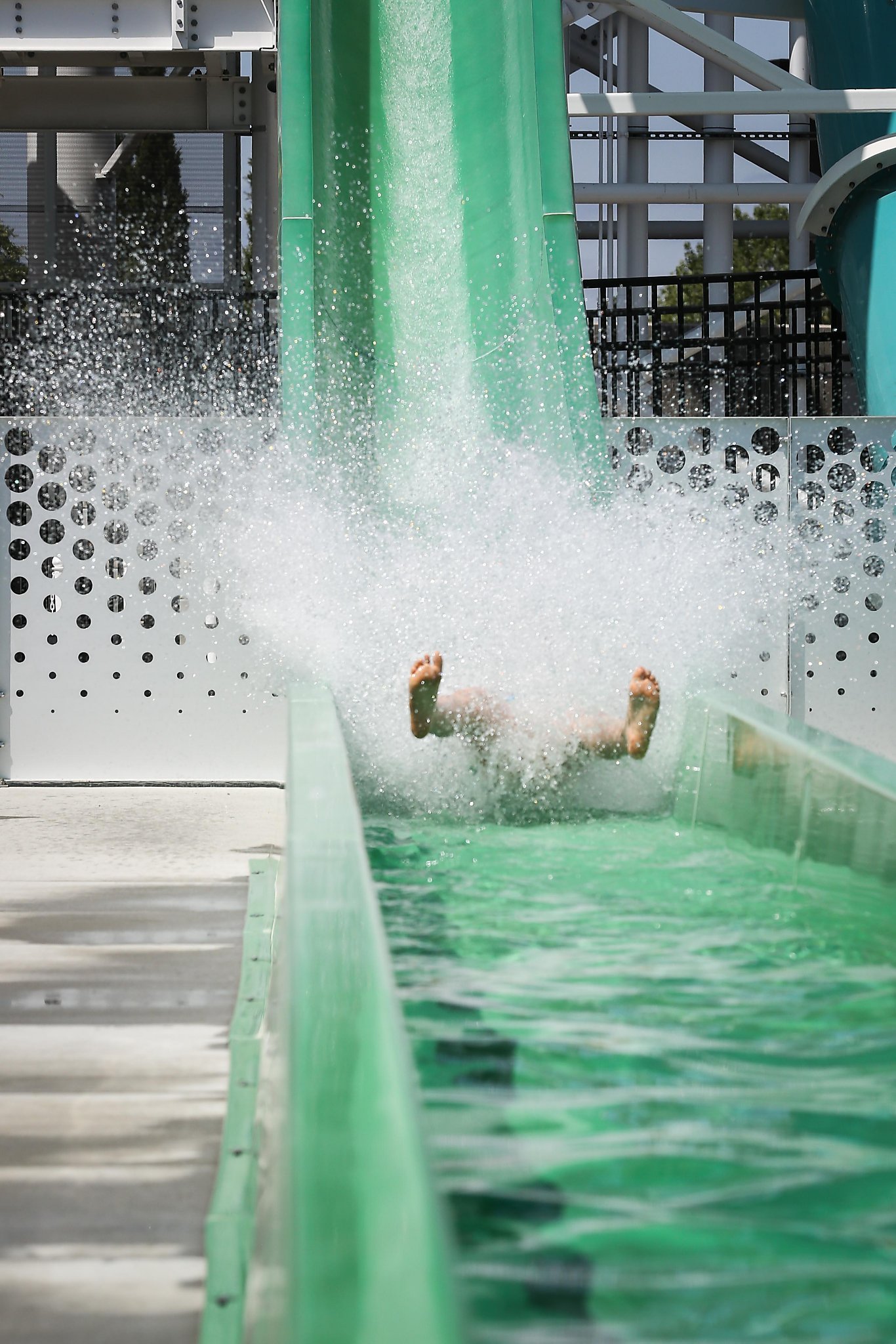 Dublin water park to reopen after accident, main slide stays closed