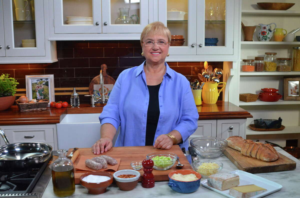 Renowned Italian chef and best-selling cookbook author Lidia Bastianich is the celebrity chef for the 2017 Wine & Food Week in the Woodlands June 5-11. Shown: Bastianich on the set of her PBS series "Lidia's Kitchen."