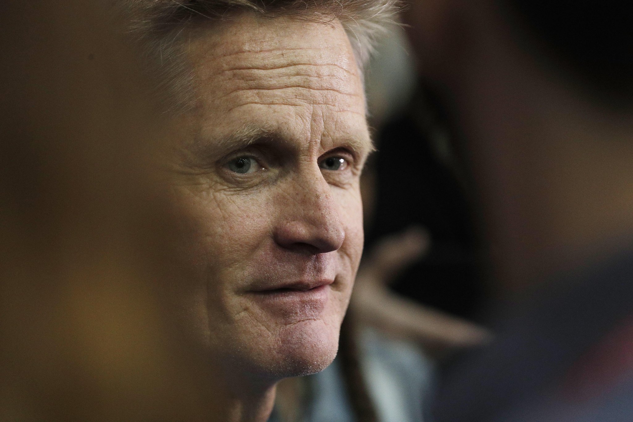 He completes them: Steve Kerr back on bench for Game 2