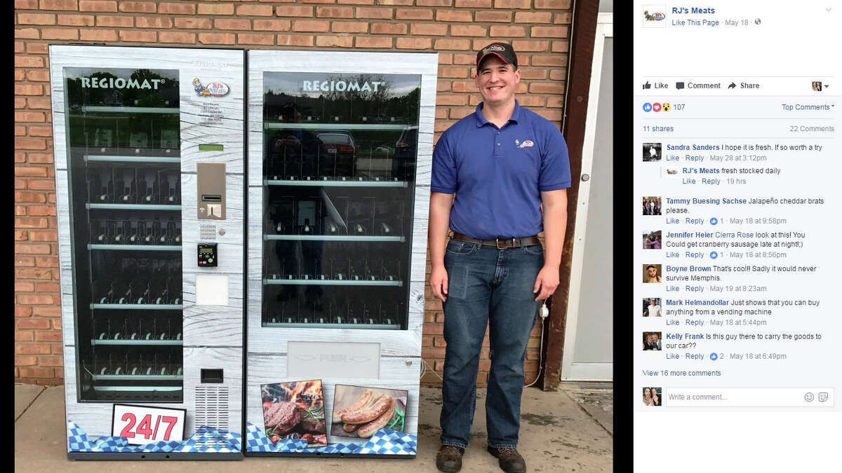 Wisconsin butcher makes dreams come true with a meat vending machine