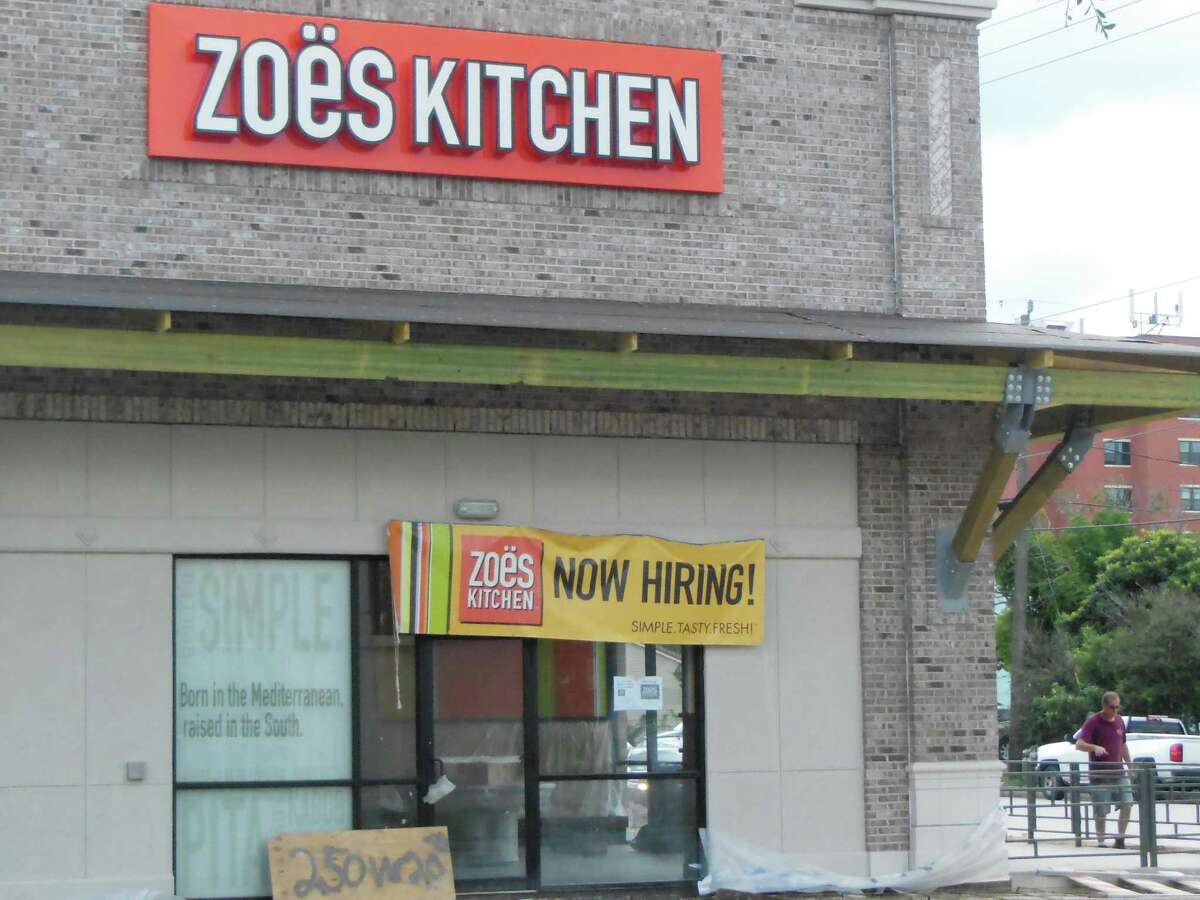 Zoe's Kitchen is opening a location in the Heights.