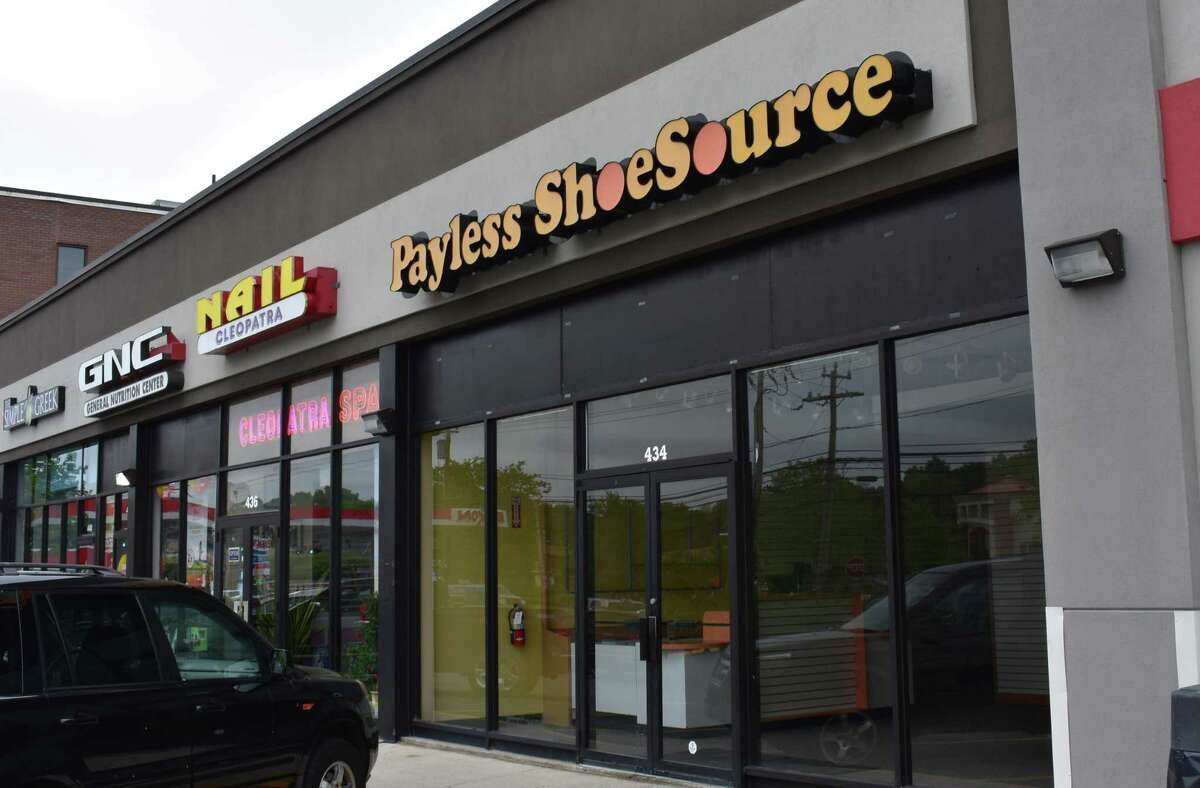The former Payless ShoeSource store at 434 Westport Ave. in Norwalk, Conn., on May 30, 2017.