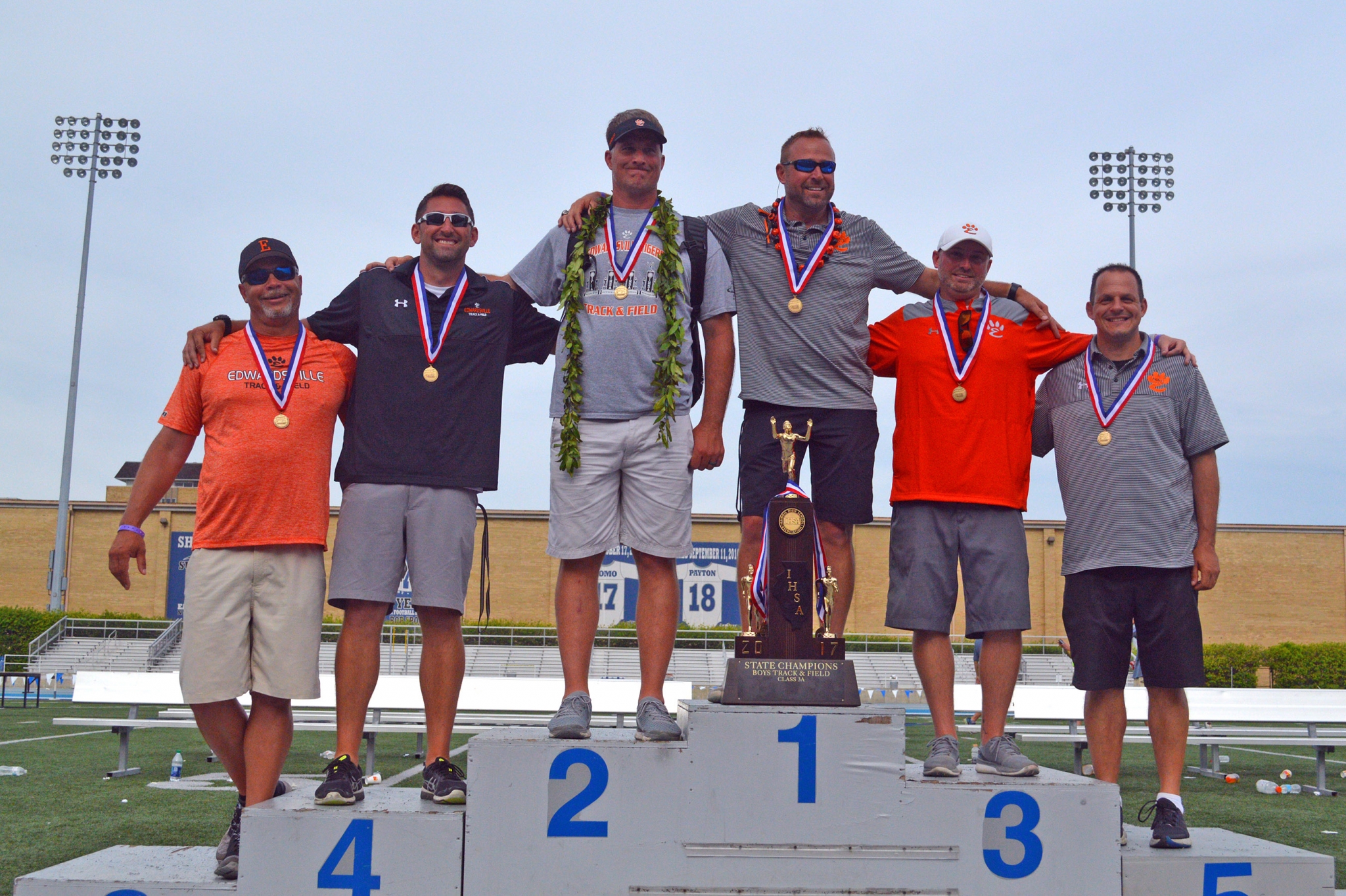 BOYS' TRACK AND FIELD Talented coaching staff helps EHS to state title