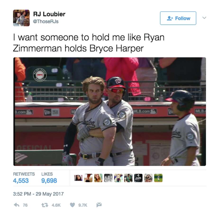 Twitter roasts Bryce Harper and Hunter Strickland's fight with memes ...