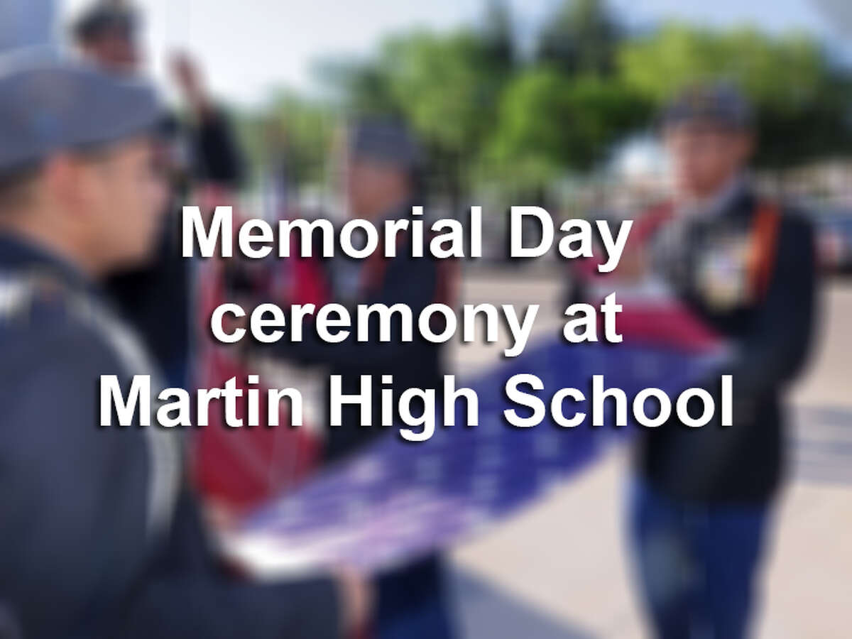 Keep cliking through this gallery to see photos of the Memorial Day ceremony at Martin High School in May 2017.
