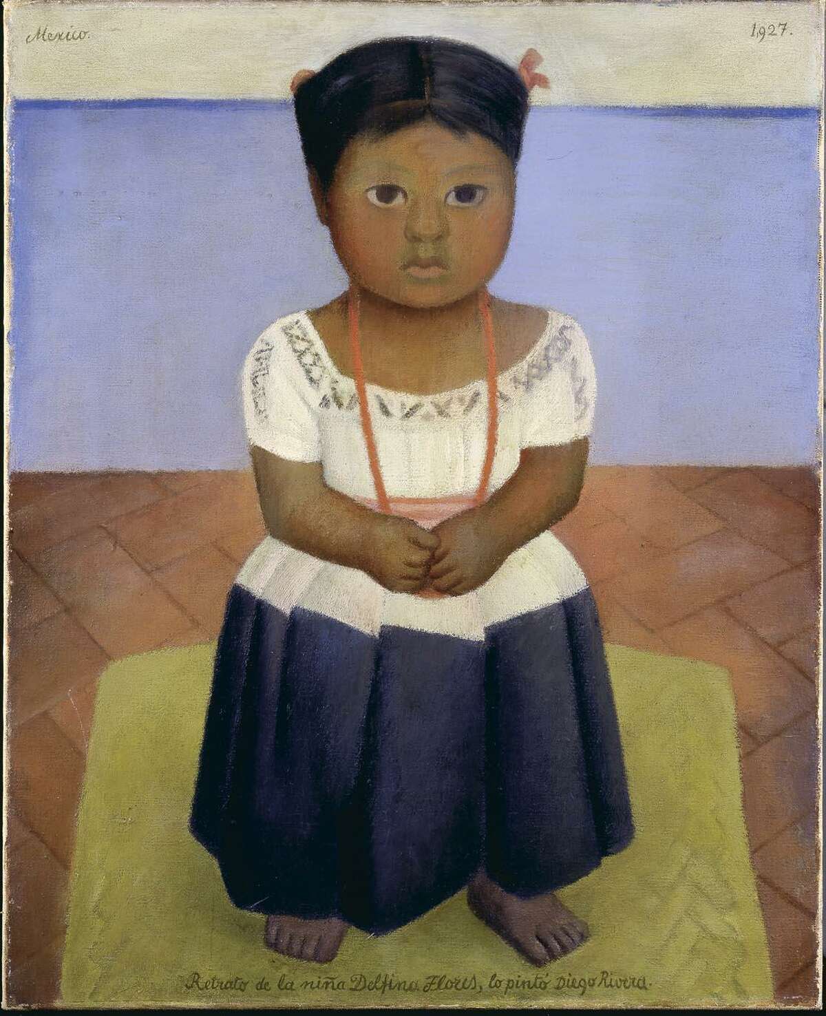 Diego Rivera's "Delfina Flores," painted in 1927, was Marion Koogler McNay's first major art purchase, that same year.
