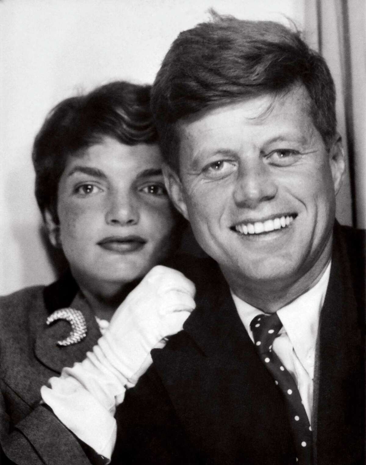 John F. Kennedy and wife Jacqueline. He would have been 100 on May 29.