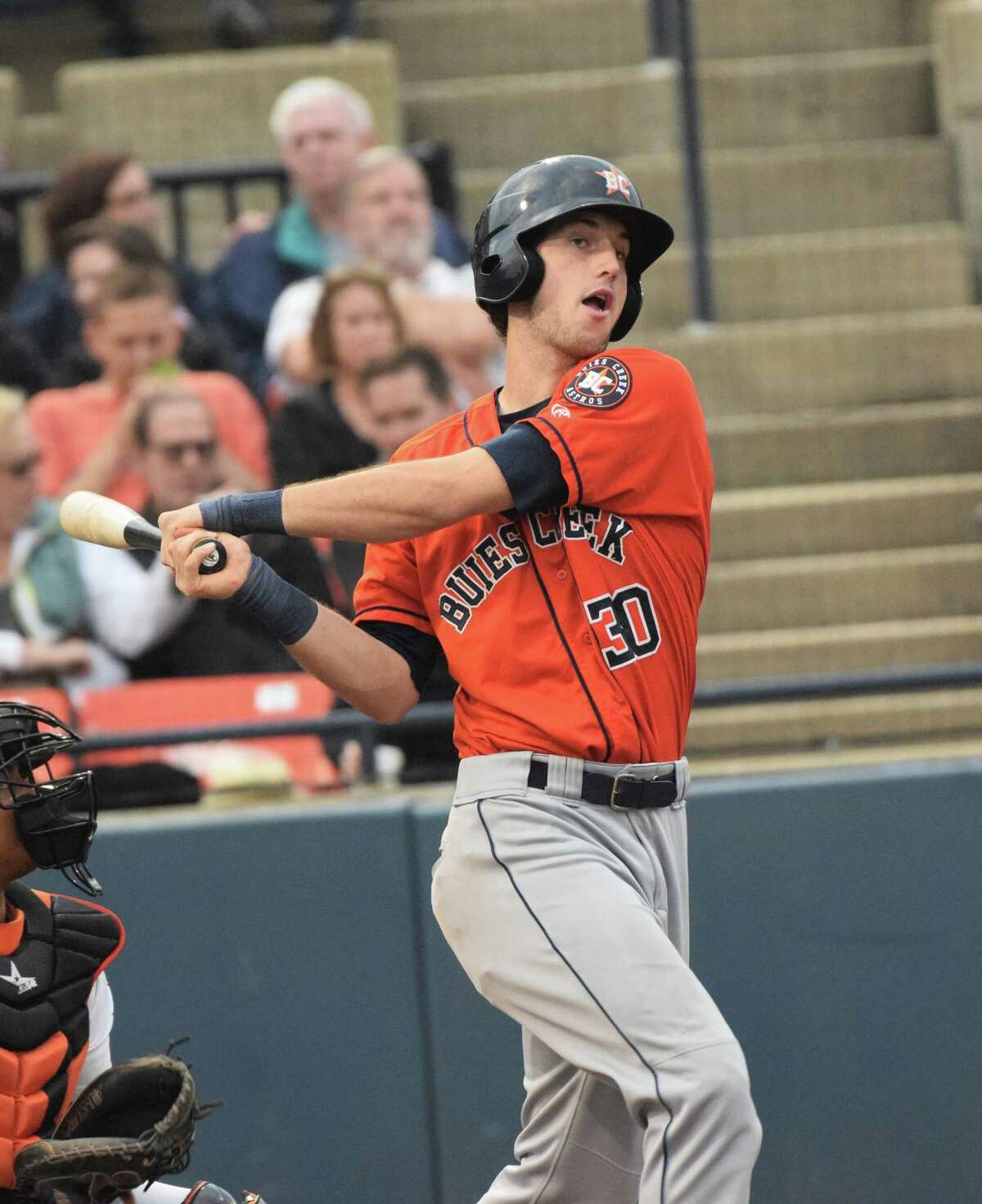 Top Astros prospect Kyle Tucker shined at Buies Creek before his call-up to Corpus Christi.