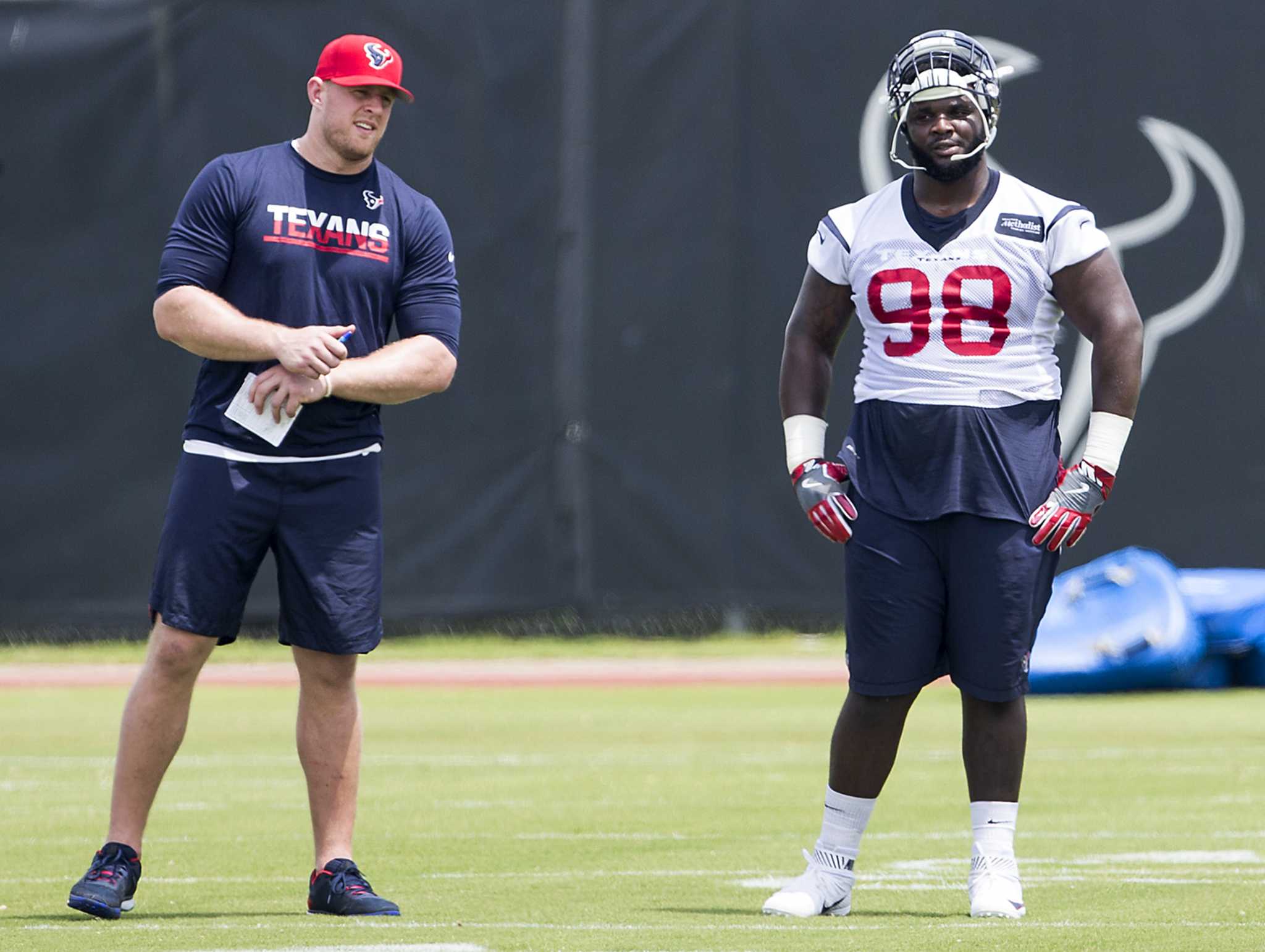 D.J. Reader has mighty big shoes to fill with Texans