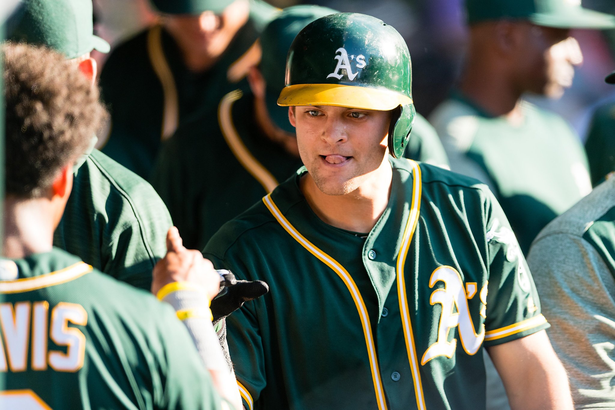 Chad Pinder moves up A’s lineup, plans for him expanding