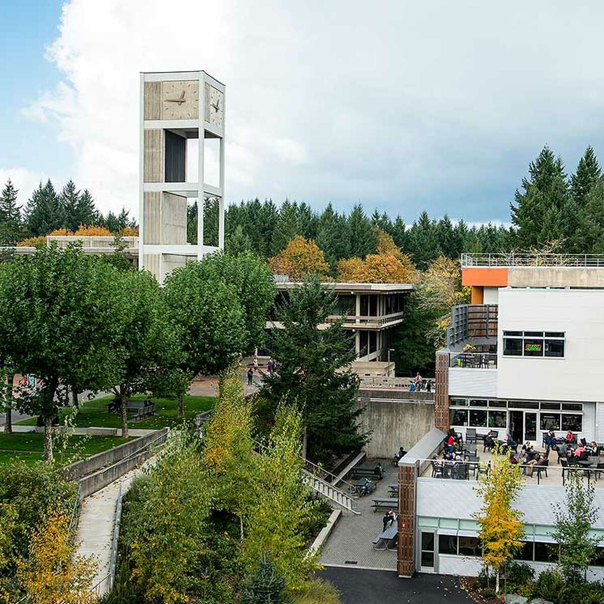 The Evergreen State College campus in Olympia.