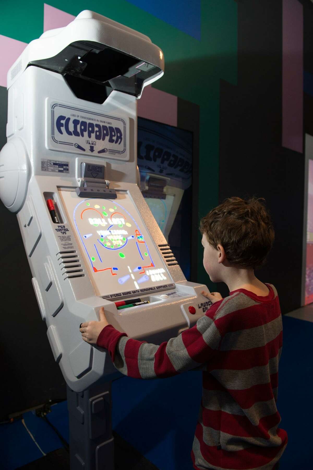 The exhibit "DigiPlaySpace" is part of the DoSeum's Summer of Tech programming. The DoSeum has free admission from 5:30-7:30 p.m. the first and third Tuesdays of each month.