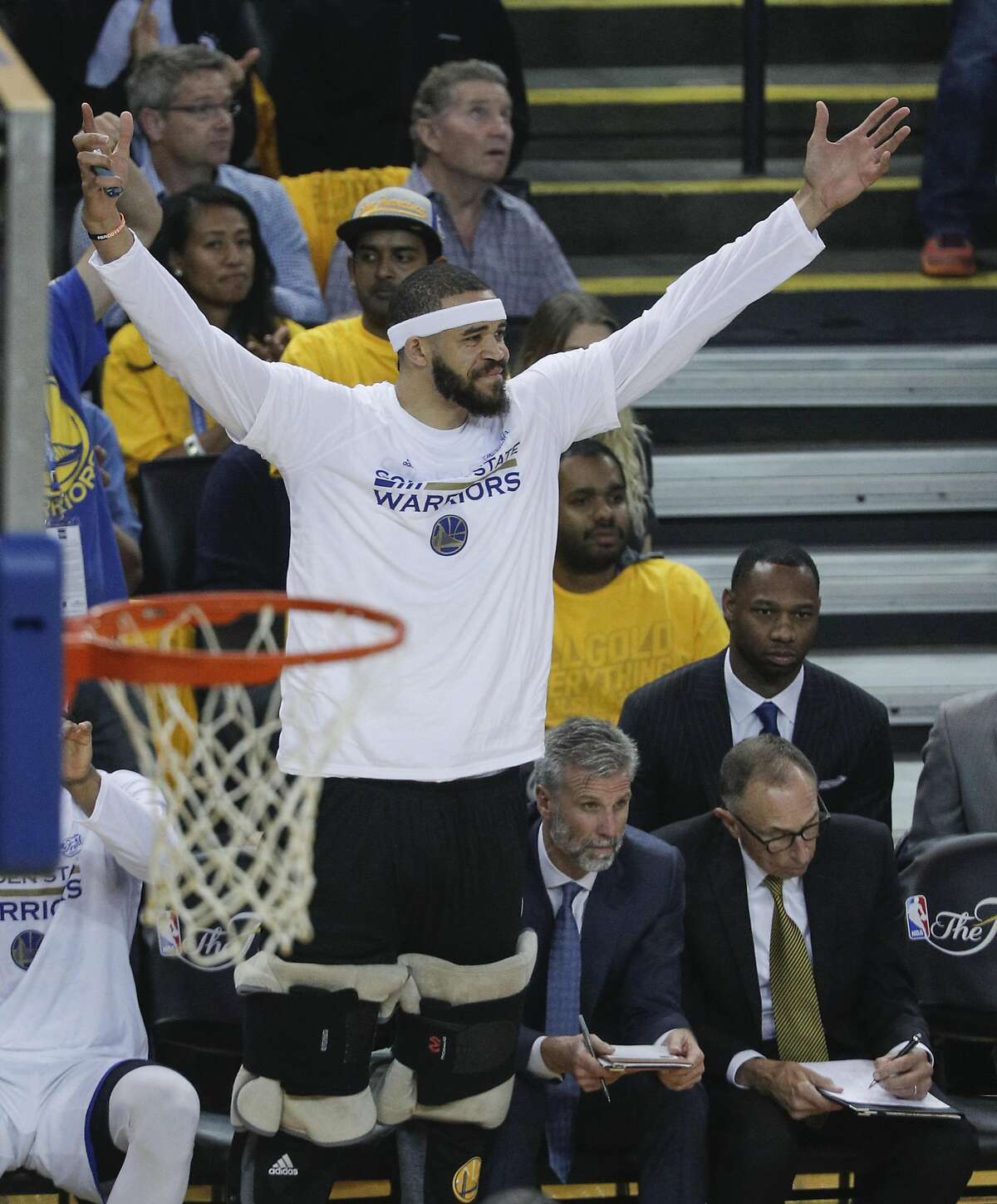 JaVale McGee already owns the NBA Finals by wearing a Shaq hat to Game 1