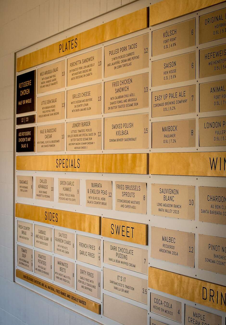 Joinery Beerhall + Rotisserie in Sausalito a prime spot for locals